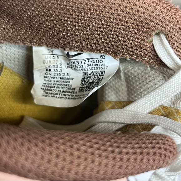 Nike Air Force 1 Low GS Ice Cream Girls 5Y or women’s 6.5 Cute Sneakers - Picture 7 of 8